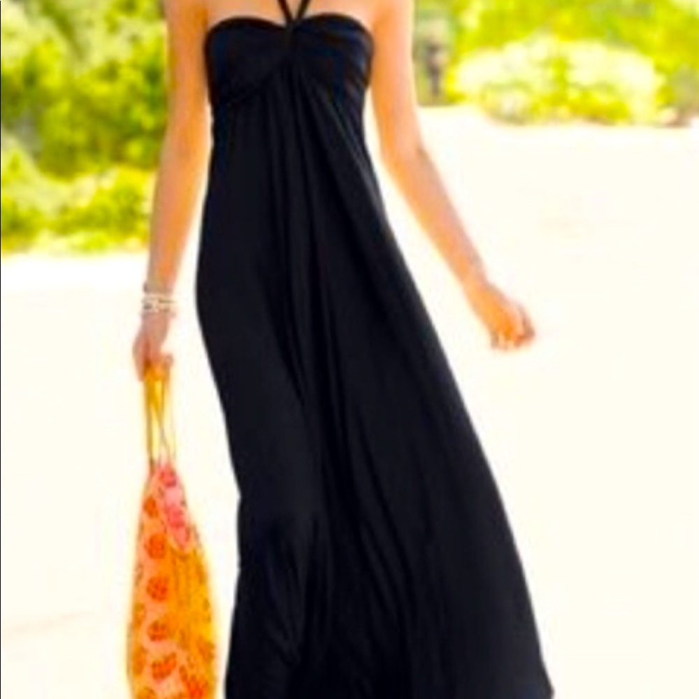 ☀️Victoria’s Secret Bra Top Black Maxi Dress - Size XS☀️